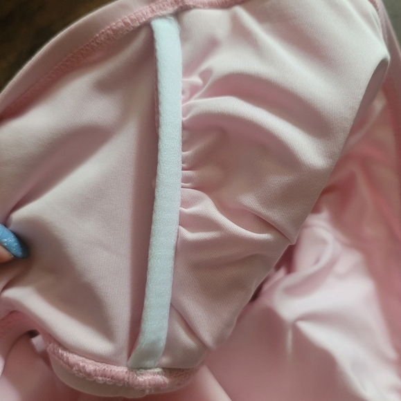 NWT DB Studio Bachelorette Swimsuits Tube Top Bikini in Pink Size Medium - Picture 11 of 15